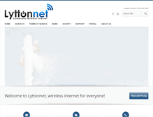 Tablet Screenshot of lyttonnet.com